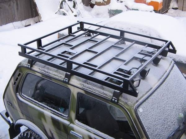 Багажник на Ниву, ВАЗ и Логан виды багажников и отличия монтажа Багажник на Ниву, ВАЗ и Логан виды багажников и отличия монтажа