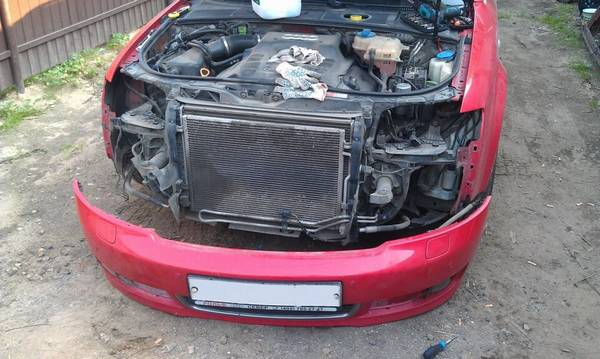 Промывка радиатора охлаждения двигателя изнутри и снаружи