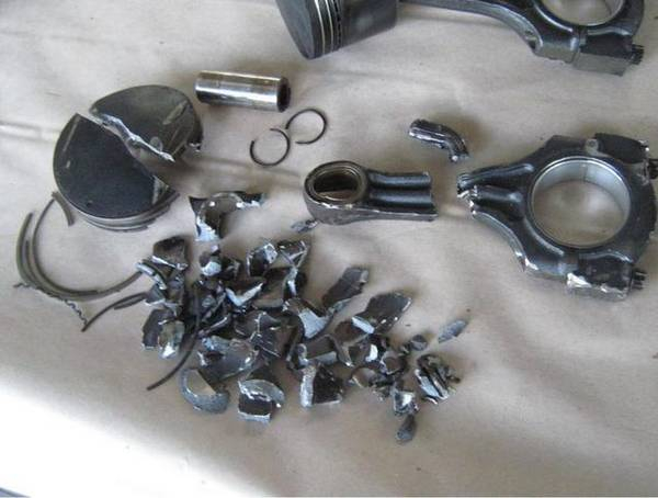 Устройство и работа шатуна двигателя