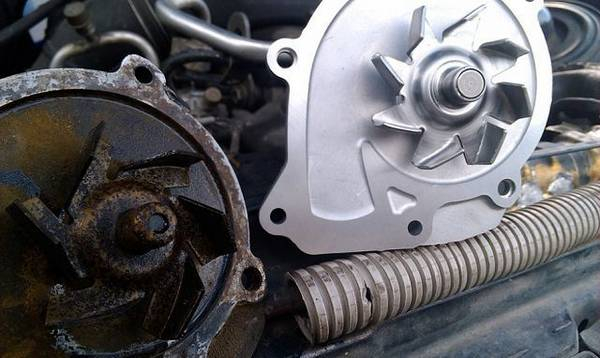 Водяной насос двигателя: устройство, ремонт Водяной насос двигателя: устройство, ремонт