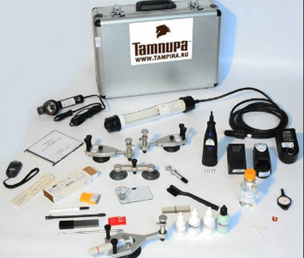 Заделка трещин и сколов на лобовом стекле автомобиля Заделка трещин и сколов на лобовом стекле автомобиля