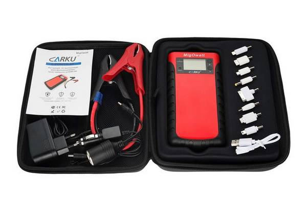 Бустер автомобильный для запуска двигателя Бустер автомобильный для запуска двигателя