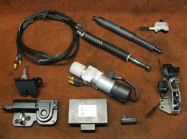 Электропривод крышки багажника  срабатывает в любую погоду