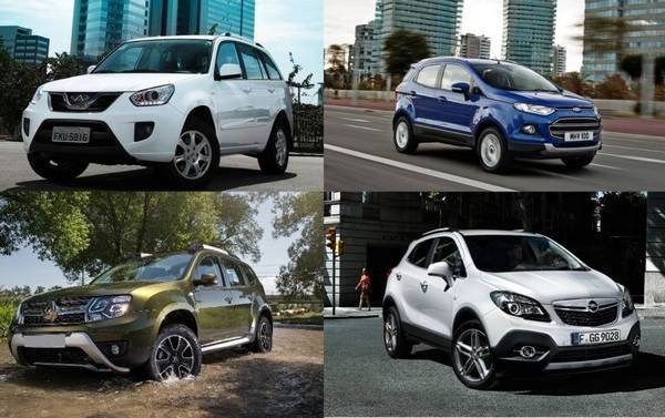 Новые внедорожники до 1000000 рублей в 2017 году