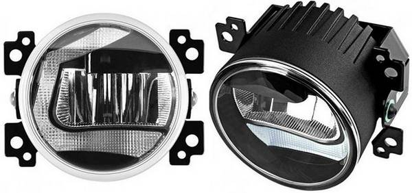 Обзор противотуманных фар с дневными ходовыми огнями