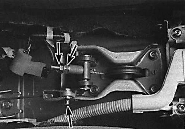 Регулировка стояночного тормоза  четкая работа каждой мелочи