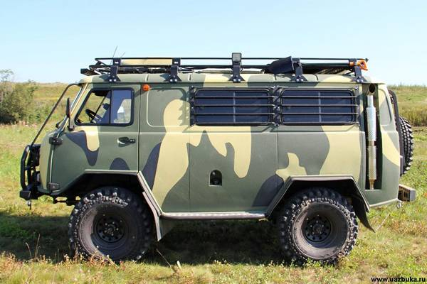 Тюнинг салона УАЗ «Буханка» для охоты или рыбалки Тюнинг салона УАЗ «Буханка» для охоты или рыбалки