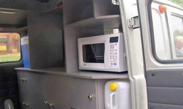 Тюнинг салона УАЗ «Буханка» для охоты или рыбалки Тюнинг салона УАЗ «Буханка» для охоты или рыбалки