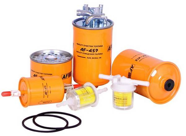 Виды топливных фильтров для дизельных двигателей и их функции