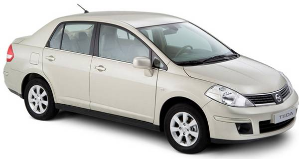 Восходящее солнце — Nissan Tiida