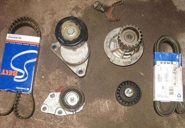 Замена ремня ГРМ Chevrolet Lacetti 14, 16