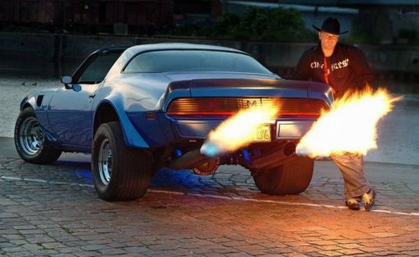 Язык дракона из выхлопной трубы своими руками