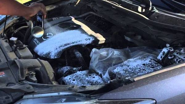 Как помыть двигатель автомобиля самостоятельно Как помыть двигатель автомобиля самостоятельно