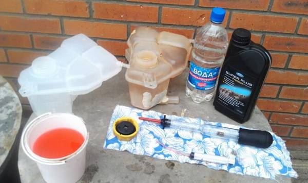 Проверка плотности антифриза, заливаемого в радиатор автомобиля Таблица плотности Проверка плотности антифриза, заливаемого в радиатор автомобиля Таблица плотности