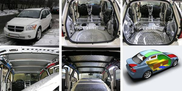 Проводим своими руками на автомобиле шумоизоляцию от посторонних звуков снаружи