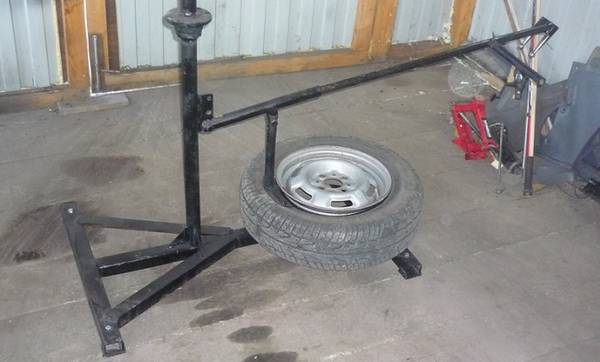 Шиномонтажный станок своими руками Шиномонтажный станок своими руками