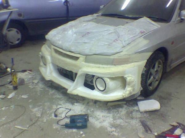 Тюнинг бампера своими руками Тюнинг бампера своими руками