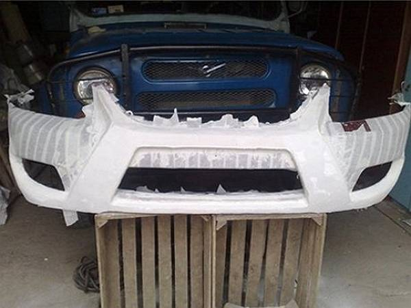 Тюнинг бампера своими руками Тюнинг бампера своими руками