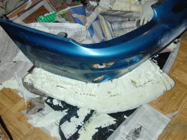 Тюнинг бампера своими руками Тюнинг бампера своими руками