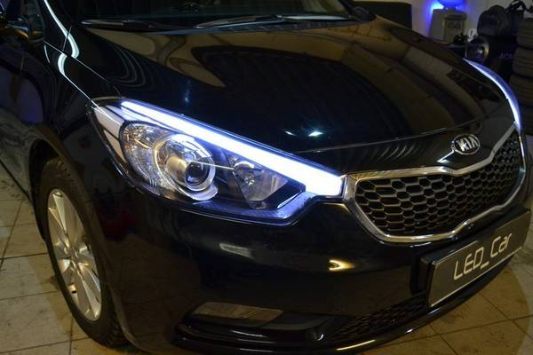 Установка ДХО в штатные фары своими руками Важные правила