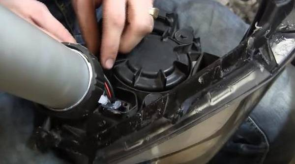 Установка линз в фары без помощи специалистов Установка линз в фары без помощи специалистов