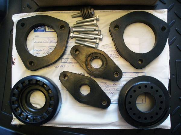 Установка проставок для увеличения клиренса своими руками Когда перестал бояться грязи