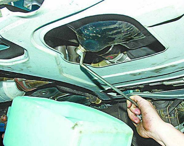 Замена моторного масла своими руками Замена моторного масла своими руками