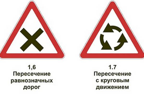 Как выглядит значок пересекаются О чем предупреждают дорожные знаки Автолик - автоновости со всего мира. Свежие а