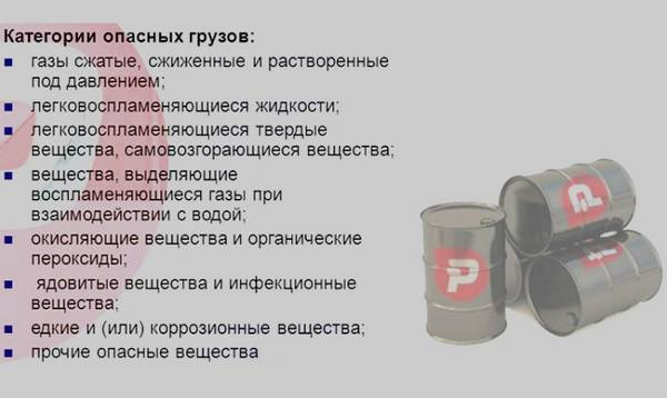 Перевозка опасных грузов автомобильным транспортом по новым правилам