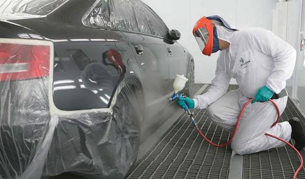 Покраска авто «плавным переходом» своими руками