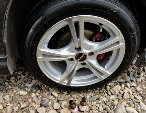 Промышленные и самодельные чернители резины  состав, характеристики, методы применения