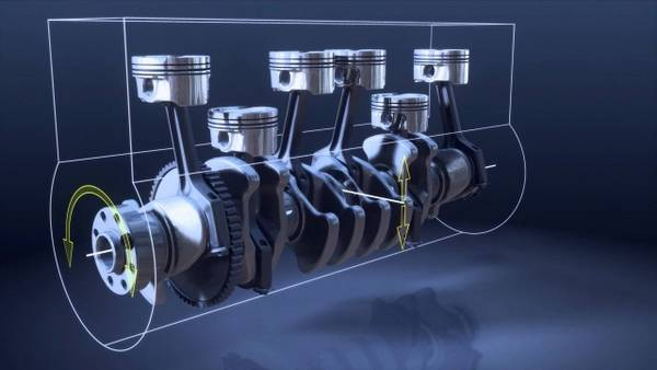 Работа тактов двигателя Работа тактов двигателя