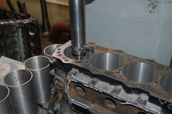 Расточка блока цилиндров