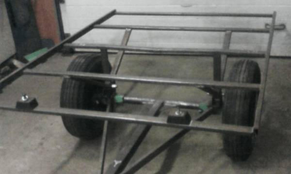 Самодельный прицеп для легкового автомобиля