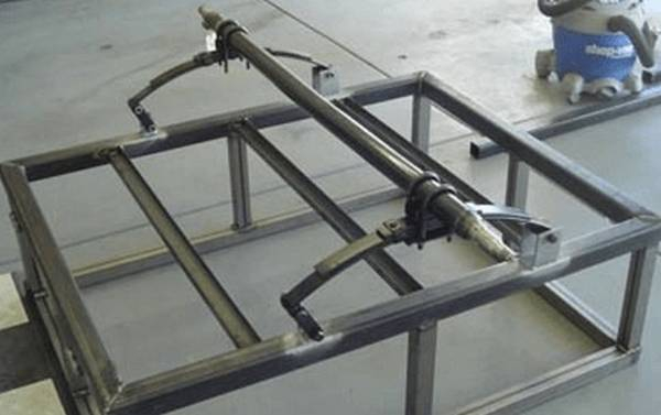 Самодельный прицеп для легкового автомобиля