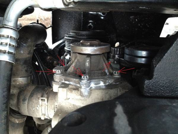 Самостоятельная замена помпы автомобиля Opel Astra Самостоятельная замена помпы автомобиля Opel Astra