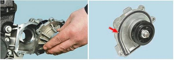 Самостоятельная замена помпы автомобиля Opel Astra Самостоятельная замена помпы автомобиля Opel Astra