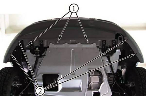 Снятие и замена бамперов на автомобилях Лада Калина своими руками Снятие и замена бамперов на автомобилях Лада Калина своими руками