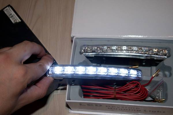 Установка дневных ходовых огней на автомобиль