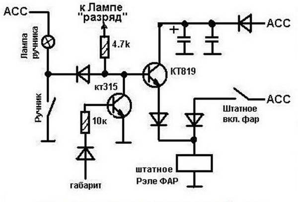 Установка ходовых огней на авто своими руками Установка ходовых огней на авто своими руками