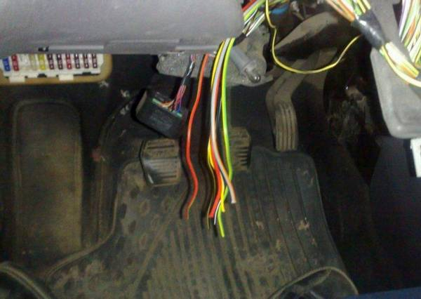 Установка кнопки «старт