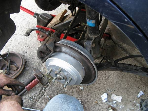 Замена барабанной тормозной системы на дисковую своими руками Замена барабанной тормозной системы на дисковую своими руками