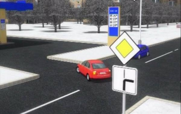 Нерегулируемый перекресток  пересекаем без аварий