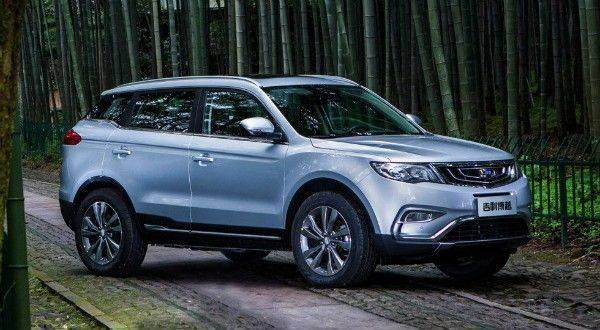 Новый флагман линейки Geely приедет в Россию в сентябре